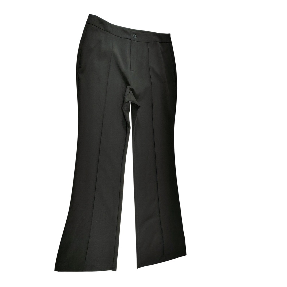 Sincerely Jules Womens Black Wide Leg Flare‎ Dress Pants Size XL NWOT